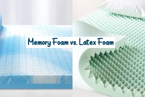 Memory foam vs. latex foam